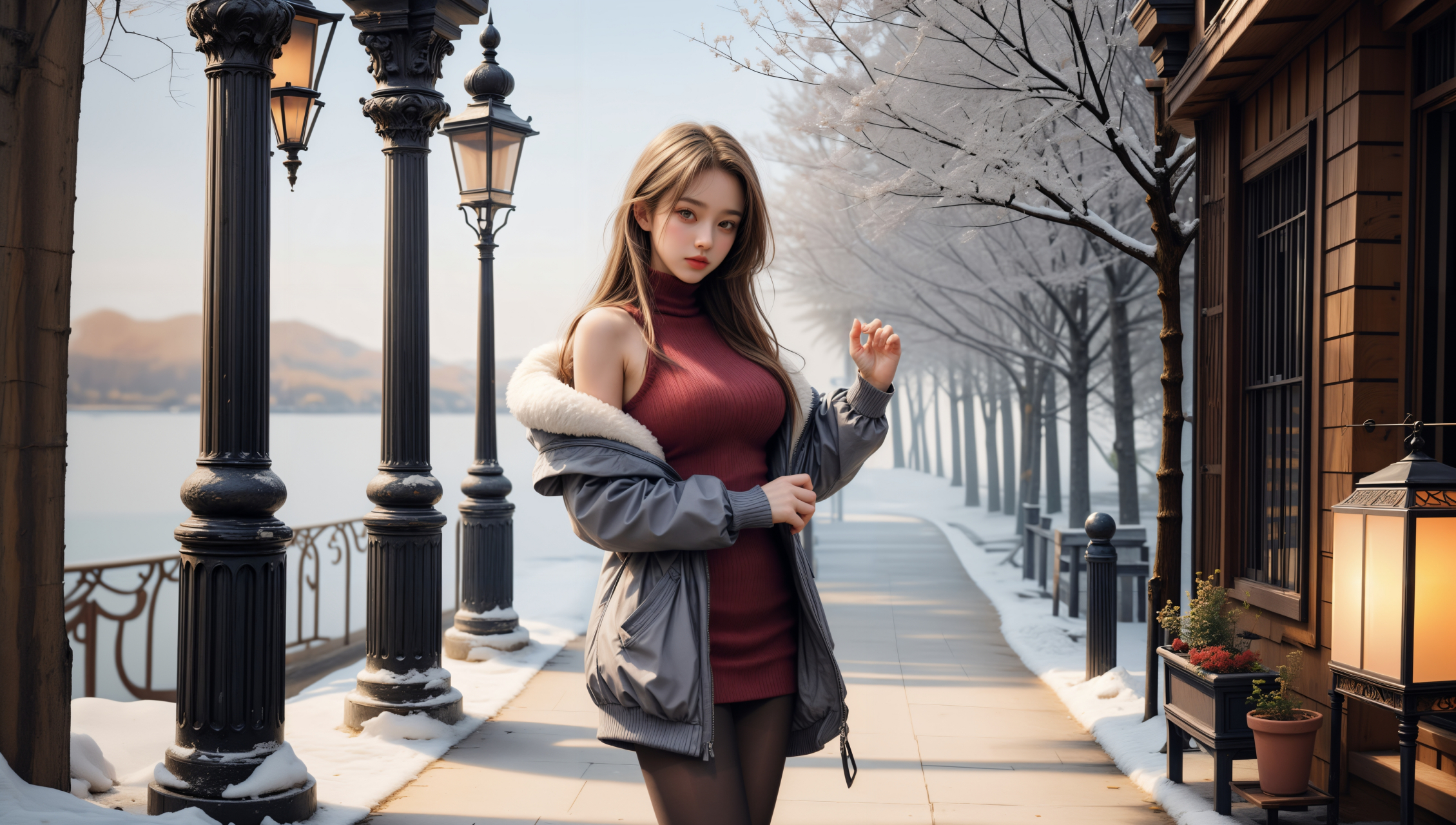 航拍祁连山南麓“高原桃花源”